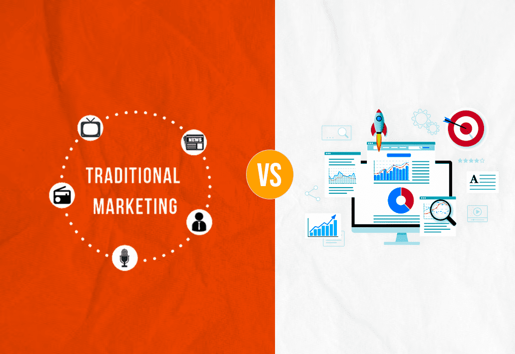 Exploring the Differences Between Traditional Marketing and Digital Marketing