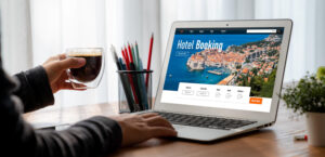 optimized website for digital marketing services for hotels
