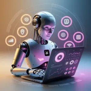 AI automation in PPC campaigns handling bid adjustments budget allocation and audience targeting