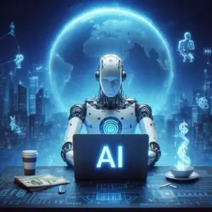 Artificial intelligence transforming business operations including content creation customer communication and decision making