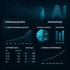 Future of marketing in 2026 showing AI powered campaigns voice search and personalized advertising